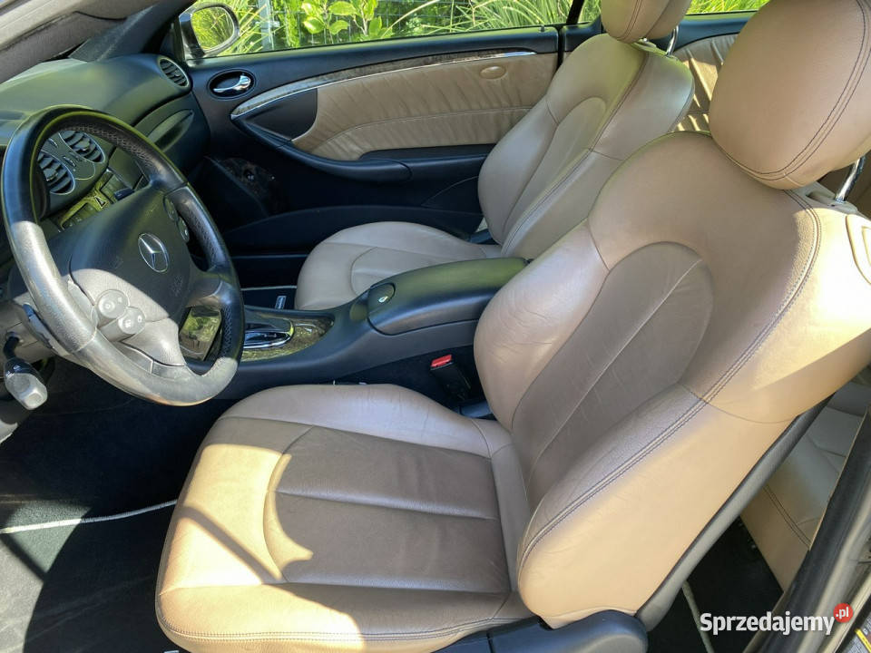 Mercedes CLK 200 zadbana 100 oryginalny przebieg czujnik zmierzchu Poznań