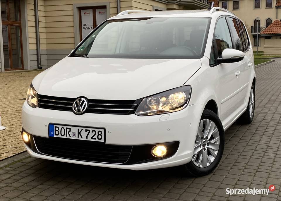 VW Touran Life 2013r 16TDI 105 6bieg Alu16 autoalarm Wrocław