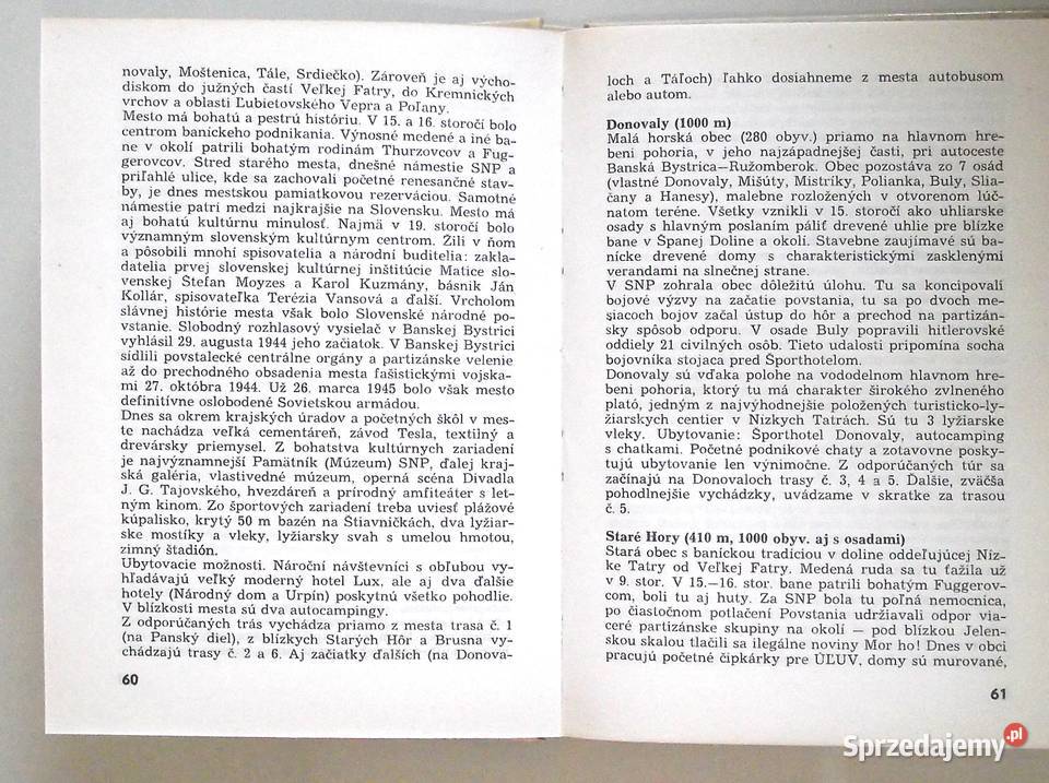 x G Niżne Tatry Przewodnik turystyczny Hochmunth Książki naukowe i popularnonaukowe Warszawa