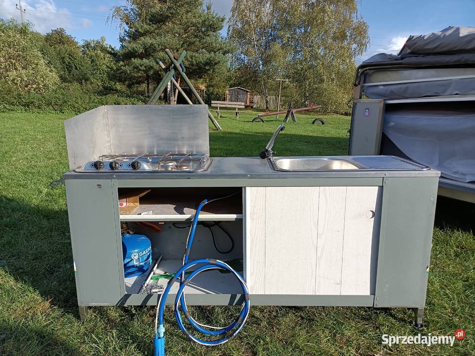 Przyczepa namiotowa scout 1996r DMC 650 6osób Giżyn