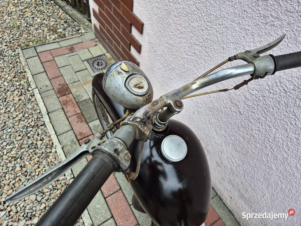 Simson SR2 Zarejestrowany na białe tablice 1959r małopolskie Kęty