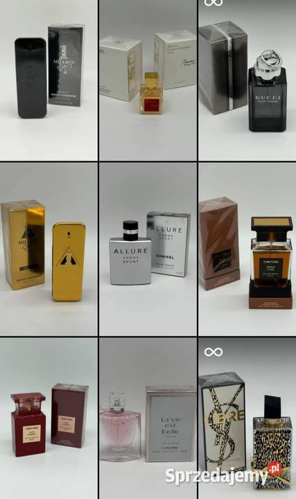 Perfumy damskie męskie Kosmetyki i perfumy Katowice