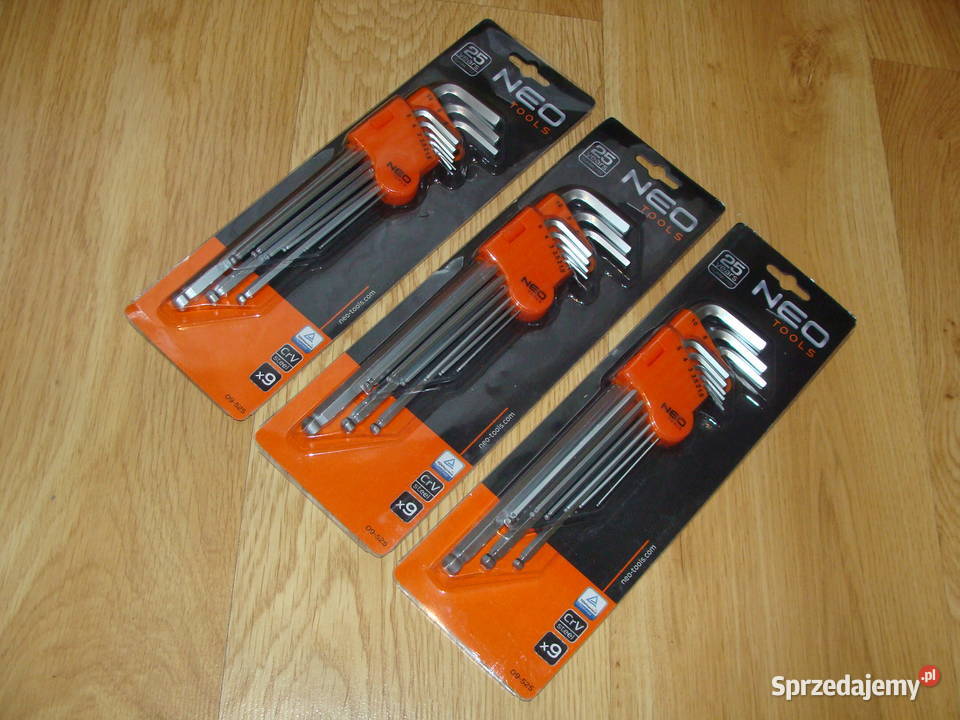 NOWE klucze impusowe NEO TOOLS 09525 łódzkie Wieluń sprzedam
