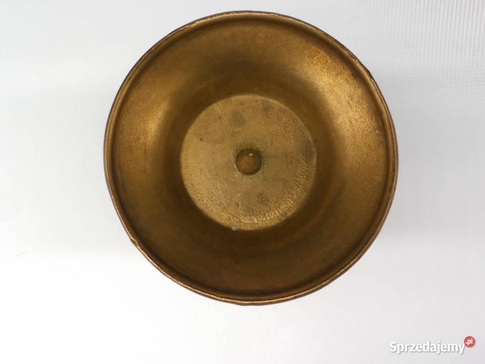 Świecznik Mosiężny masywny stary Raszków sprzedam