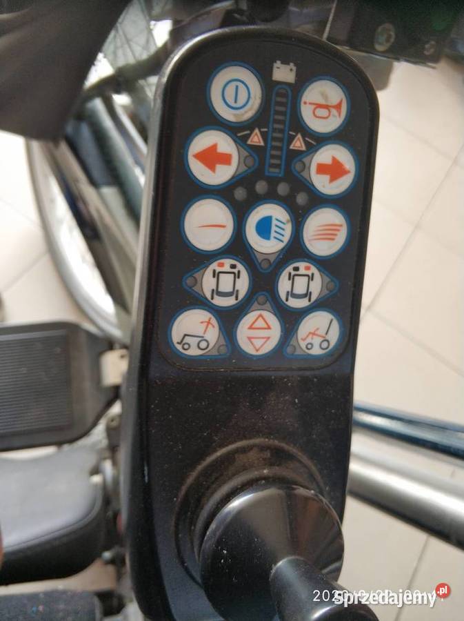 Wózek inwalidzki elektryczny pomarańczowy Łuków
