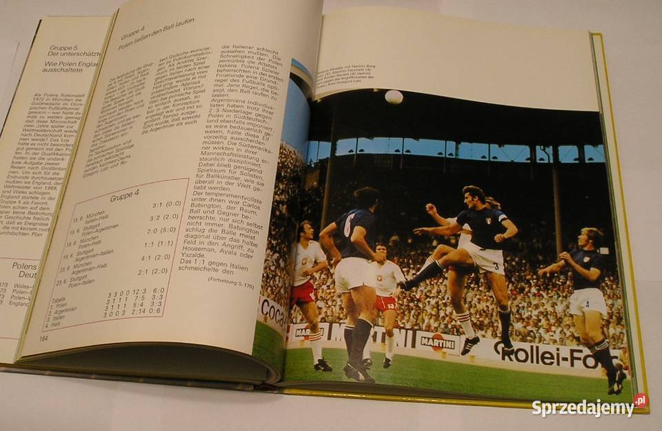MŚ 1974 WELTMEISTERSCHAFT NIEMCY RFN Rok wydania 1974