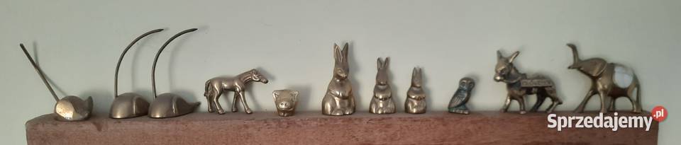 Figurki z mosiądzu różne ceny w zależności Figurki i rzeźby warmińsko-mazurskie
