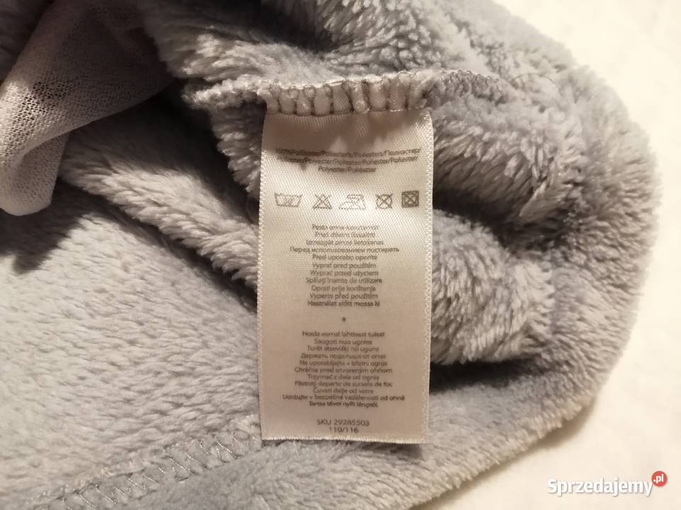 Mięciutki sweterek ciepła bluza polarowa 110116 Czeladź