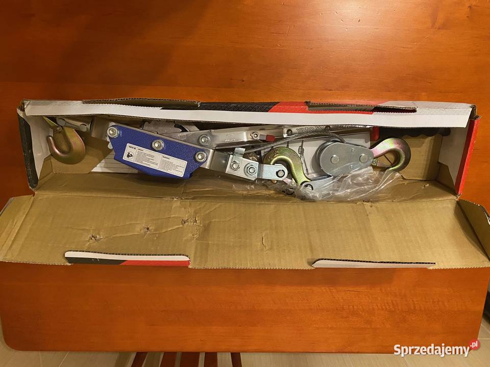 Wyciągarka linowa pozioma 1500 daN 3m YATO Bydgoszcz sprzedam