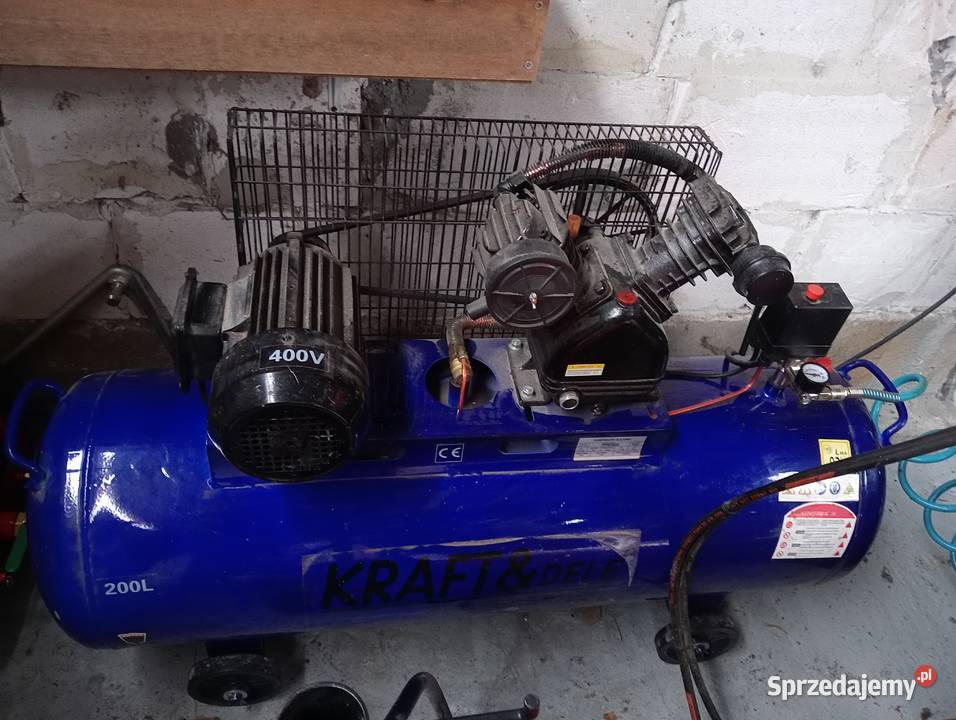 Kompresor olejowy 200 l KraftDELE