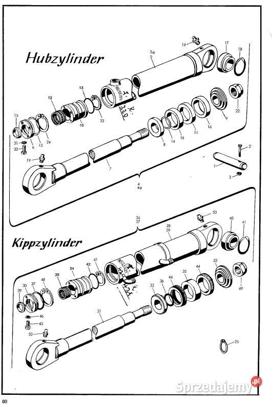 Katalog części ładowarka kołowa Kramer 411 Miastko sprzedam