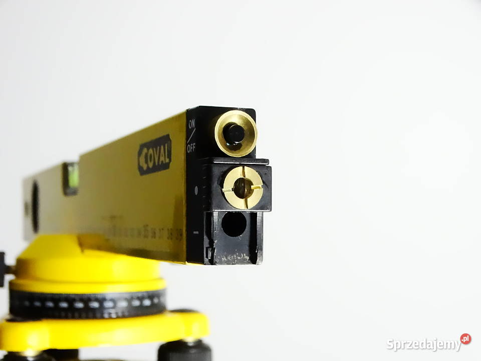 Poziomica laserowa Coval statyw walizka lubelskie Biłgoraj