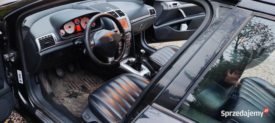 Peugeot 407 2009r 16 HDI bogate wyposażenie aluminiowe felgi 407 Kończyce Wielkie