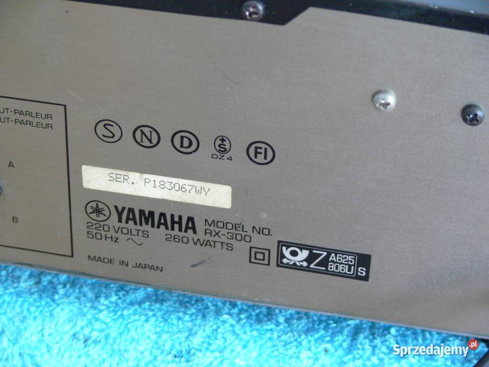 Amplituner Yamaha RX300 sprawny 260 wat WYSYŁKA Jasło