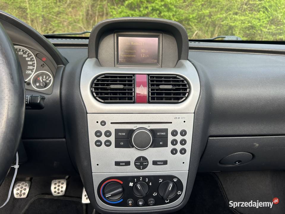 Opel Tigra 18 Benzyna Klimatyzacja Bezwypadkowy gniazdo AUX podkarpackie Czudec