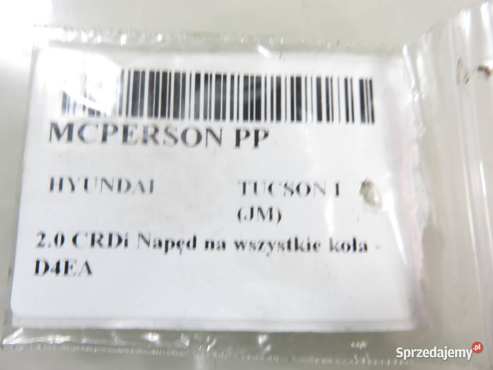 MCPERSON PRAWY PRZEDNI HYUNDAI TUCSON I 20 CRDi Amortyzatory