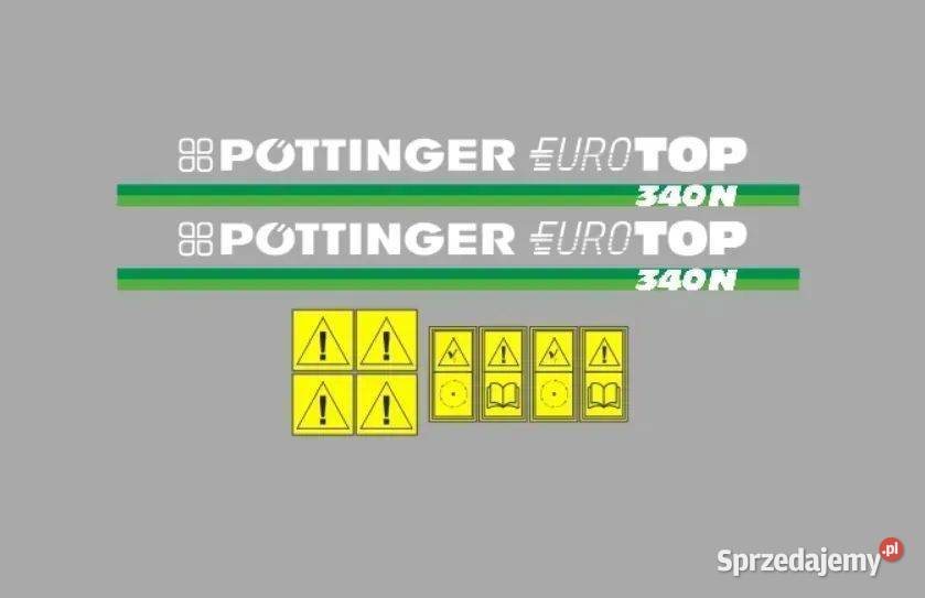 Naklejki oklejenie naklejka POTTINGER EUROTOP Janików