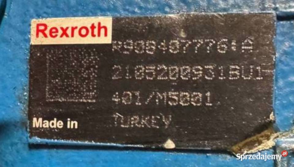 Rexroth R908407776A 401M5001 do maszyn JCB wielkopolskie