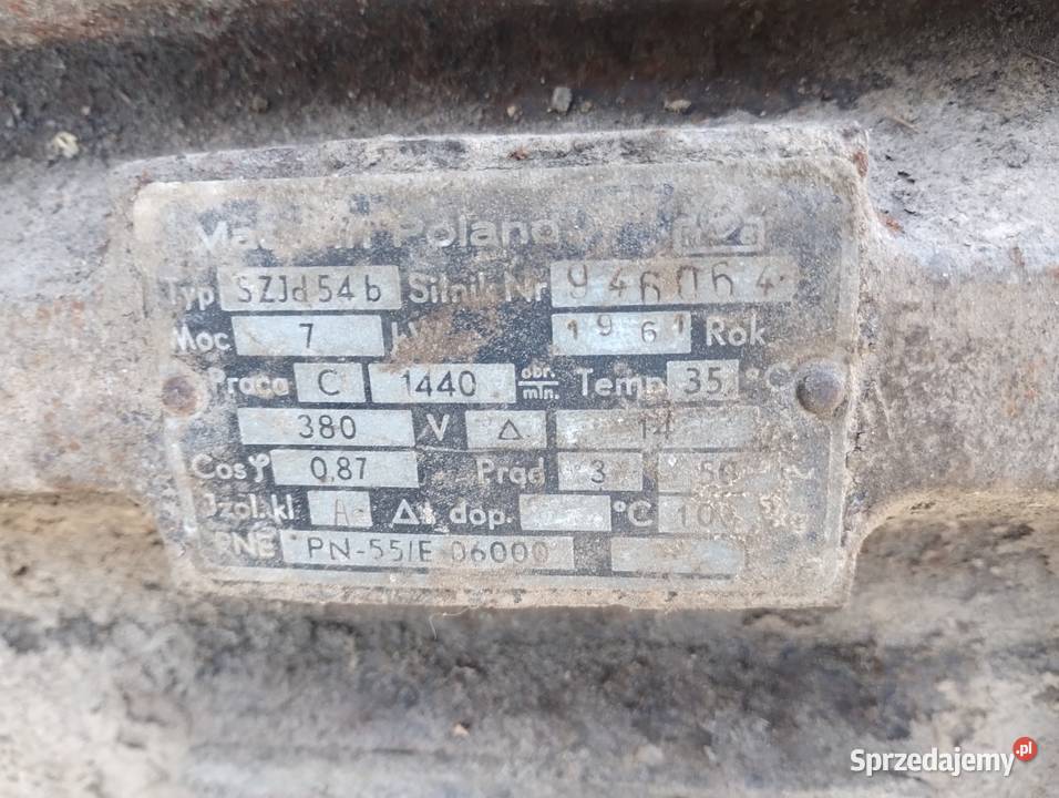 Silnik 75kw z wózkiem Zambrów