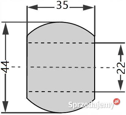 Solidny Hak Końcówka Do Wspawania KAT 1 29x44 Z kujawsko-pomorskie Solec Kujawski