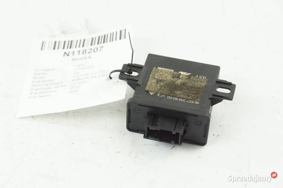 9665729980 STEROWNIK ŚWIATEŁ C4 MODUŁ kujawsko-pomorskie Lipno