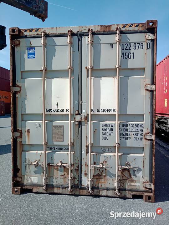 Kontener morski magazynowy budowlany 40HC 12 m Strzelin