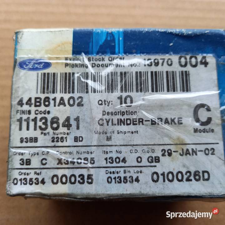 111364193BB2261BD Cylinderek hamulcowy Mondeo Kraków sprzedam