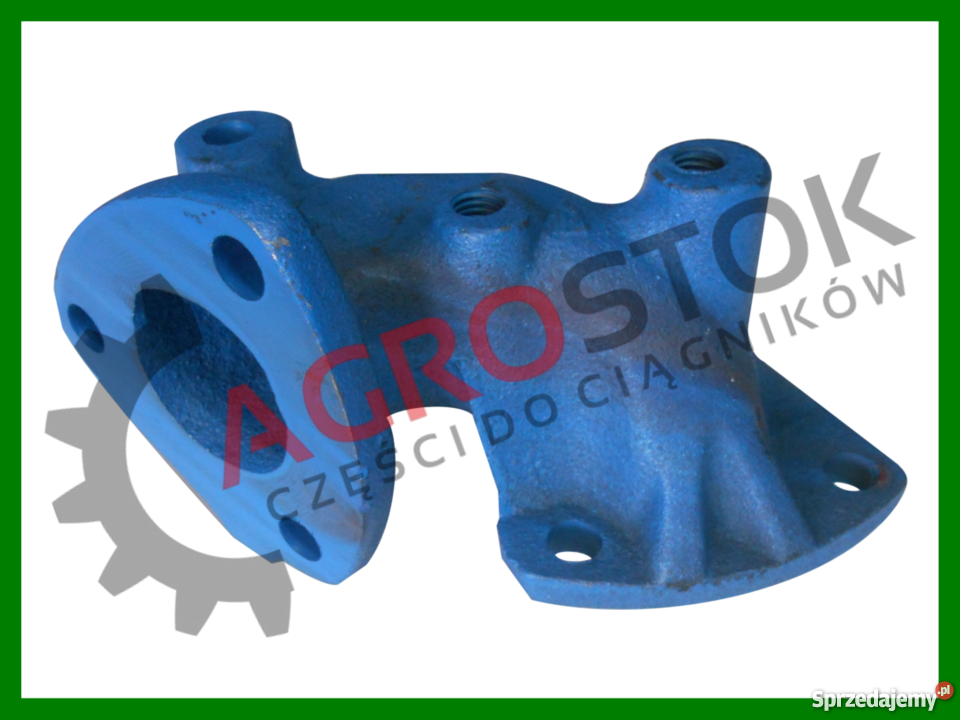 Kolanko tłumika wydechu kolektora LTZ T40 Parczew