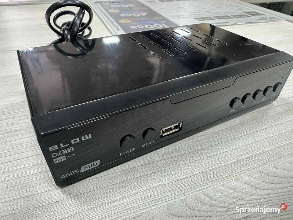 Dekoder Blow 4625 FHD DVBT2 H265 HEVC Elbląg