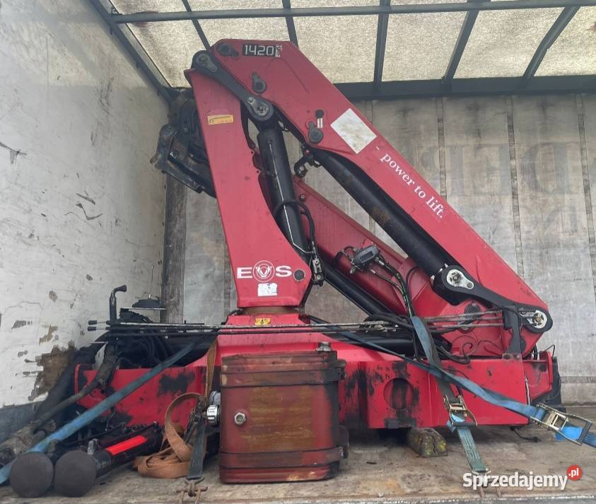 HMF 1420 K3 3 Wysuwy 2011r PILOT HDS Żuraw Rok produkcji 2011 sprzedam