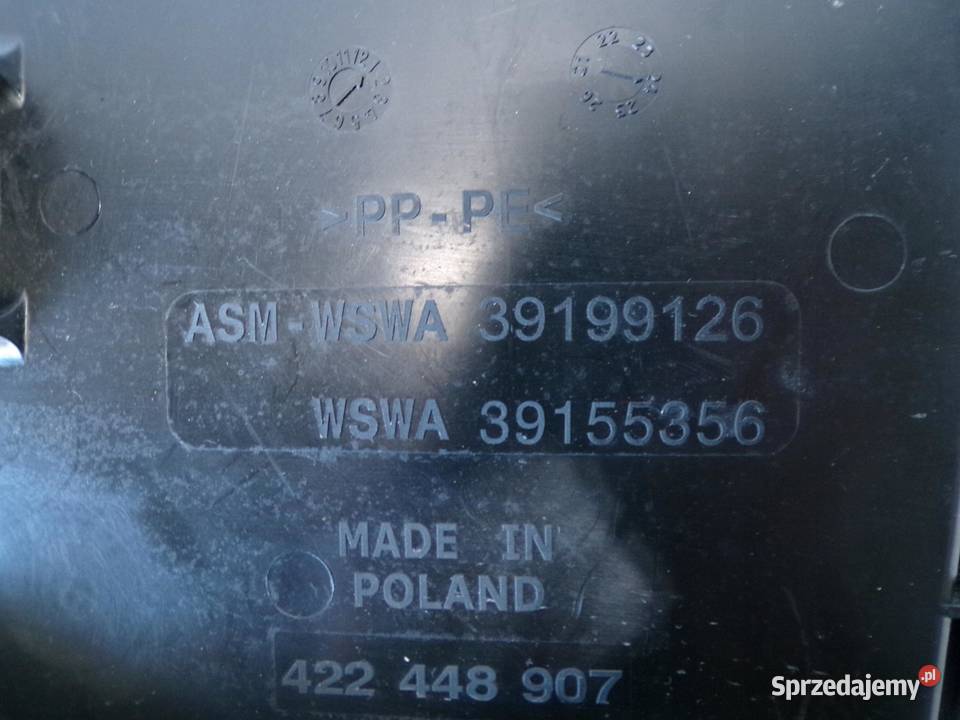 OPEL ASTRA K V ZBIORNICZEK SPRYSKIWACZY 39199126 Zbiorniki płynu do spryskiwaczy kujawsko-pomorskie