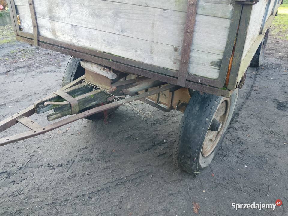 wóz Przyczepa z wozu nieuszkodzony