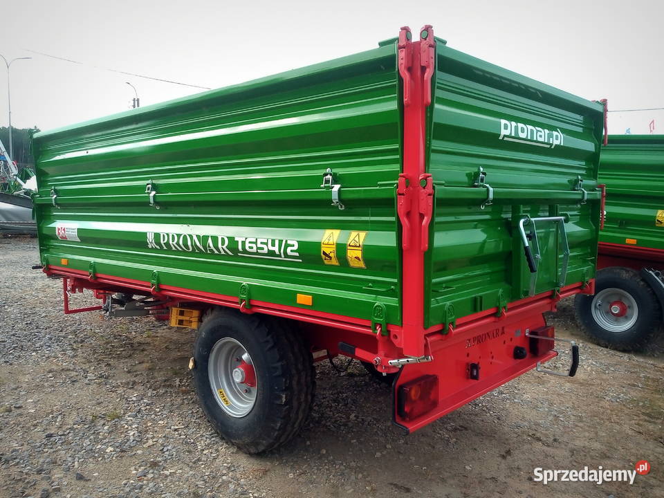 Przyczepa rolnicza jednosiowa Pronar T6542 Łuków sprzedam