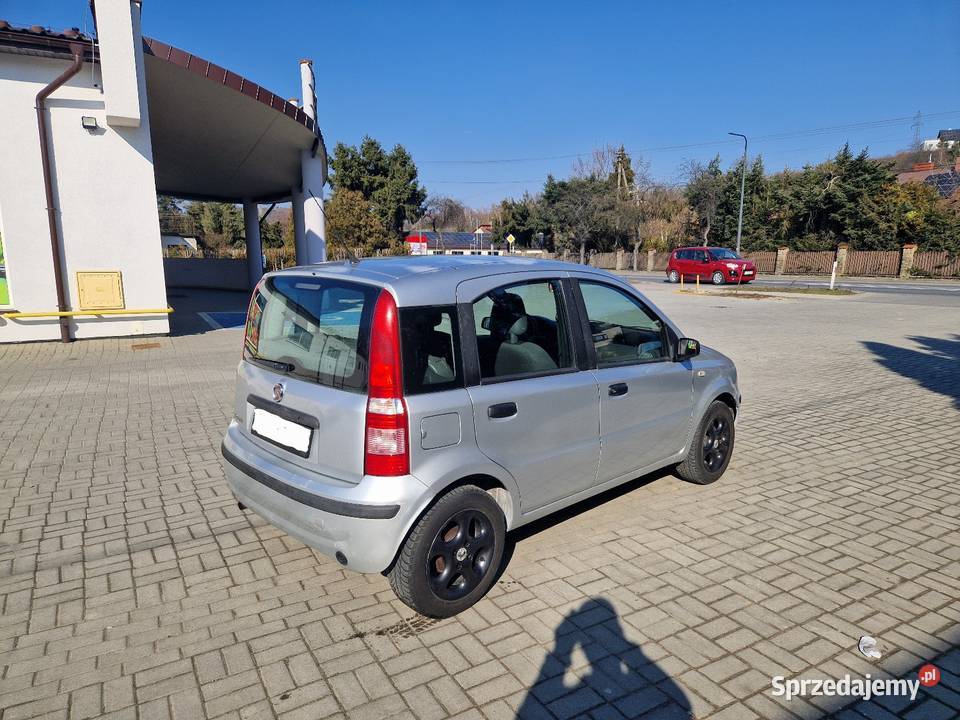 Fiat Panda 11 z gazem lpg 2008r wspomaganie Krosno