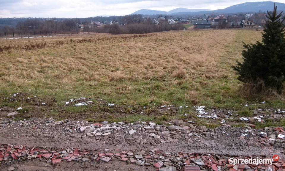 Sprzedam działkę budowlaną w PolancekMyślenic małopolskie Polanka