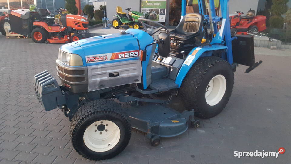 Profesjonalna kosiarka Iseki 4x4 TM223 3 noże Kobiele Wielkie sprzedam