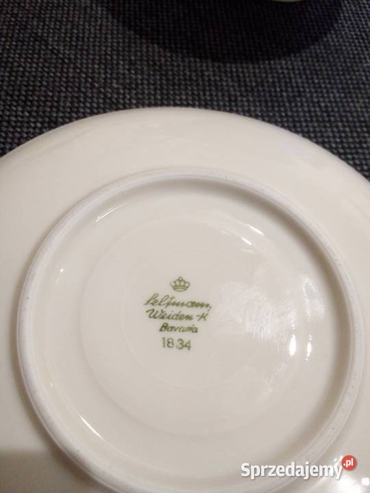 Piękne duo Seltmann Weiden Porcelana i szkło Częstochowa