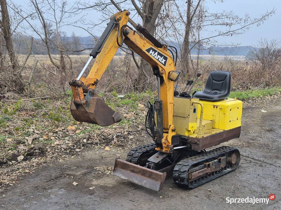 Koparka HANIX N08E Małuszyn