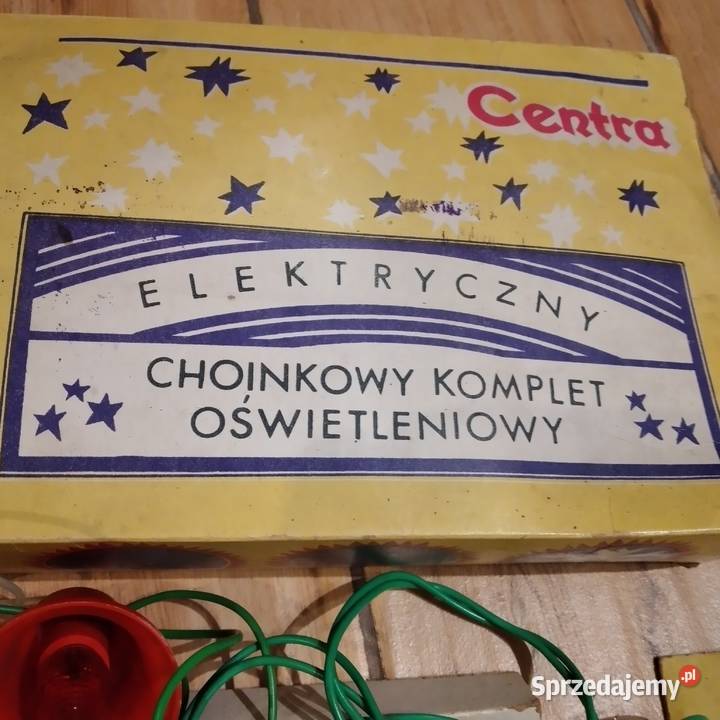 lampki choinkowe PRL sprzedam