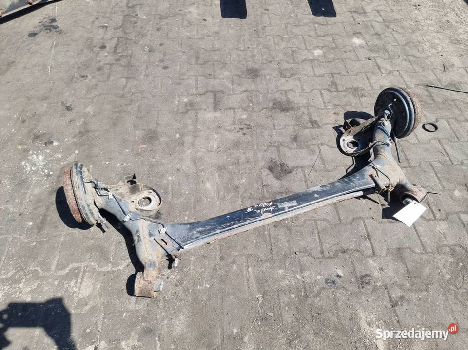 BELKA SANKI TYŁ SKODA FABIA II