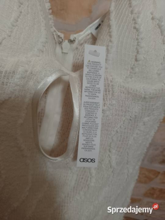 38M ASOS Design Długa bogato zdobiona sukienka z Rozmiar 38(M) małopolskie Kraków