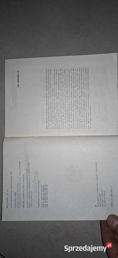 Mały Słownik Techniczny AngielskoPolski WNT 1986 Łęczyca