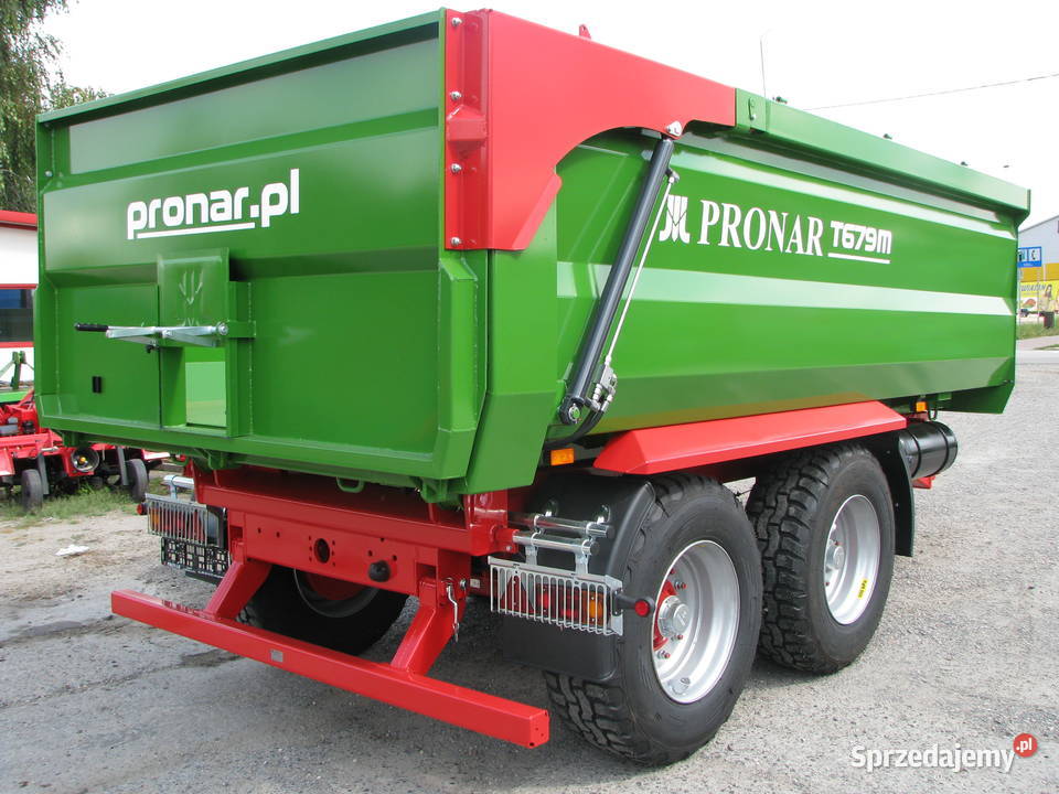 NOWA Przyczepa rolnicza skorupowa T679M PRONAR w Rolnictwo Opoczno