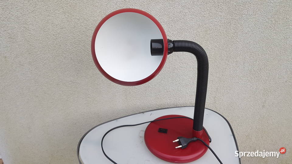 Stara lampa biurkowa Myszków