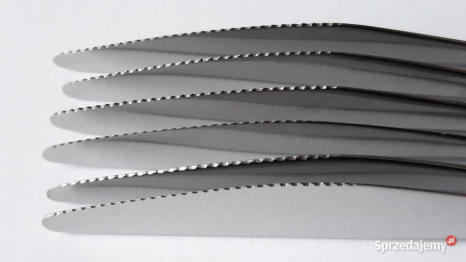 Noże obiadowe PNĄCZA Gerlach sztućce PRL Sztućce Dąbrowa Górnicza