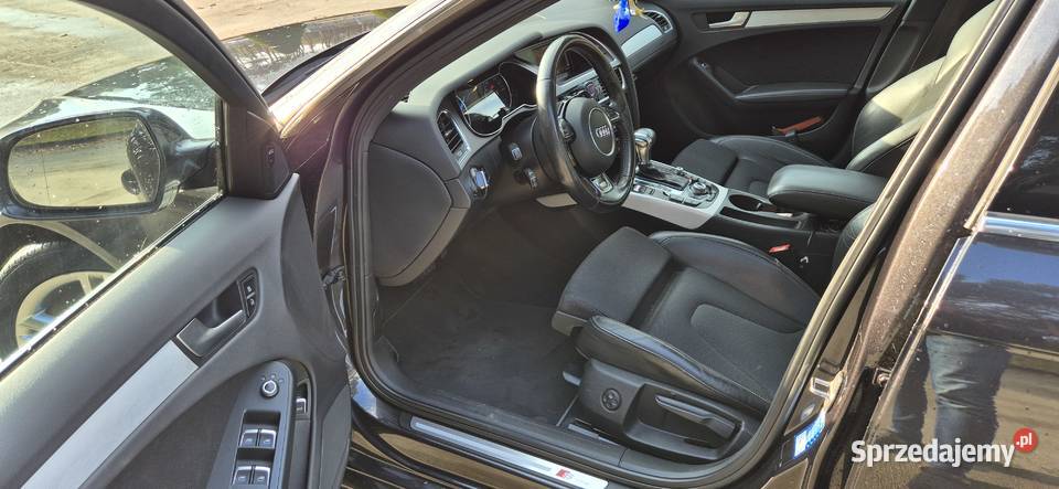 Audi A4 B8 2 x S line model 2014 łódzkie Wieruszów