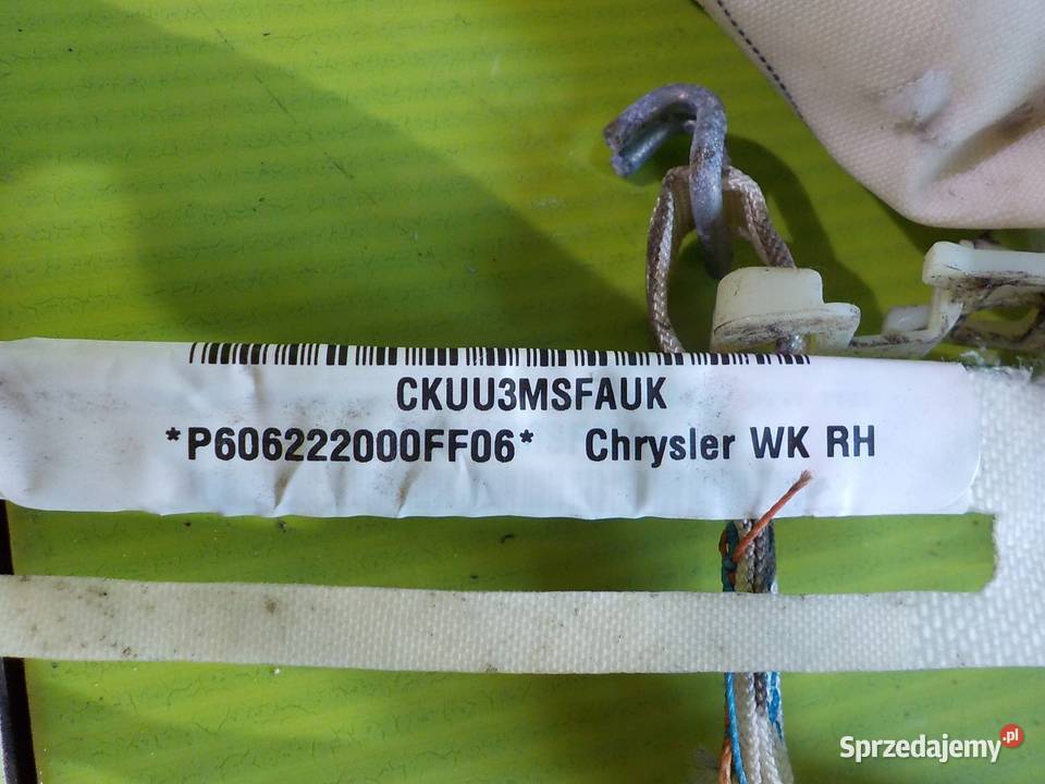 GRAND CHEROKEE WK 07r kurtyna powietrzna prawa Poduszki powietrzne Suków