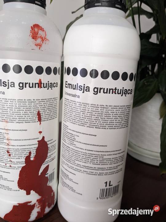 Emulsja gruntującą uniwersalna 1l Farby i akcesoria