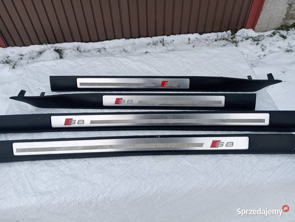listwy progowe audi a8 s8 d3 komplet osobowe Pyrzyce
