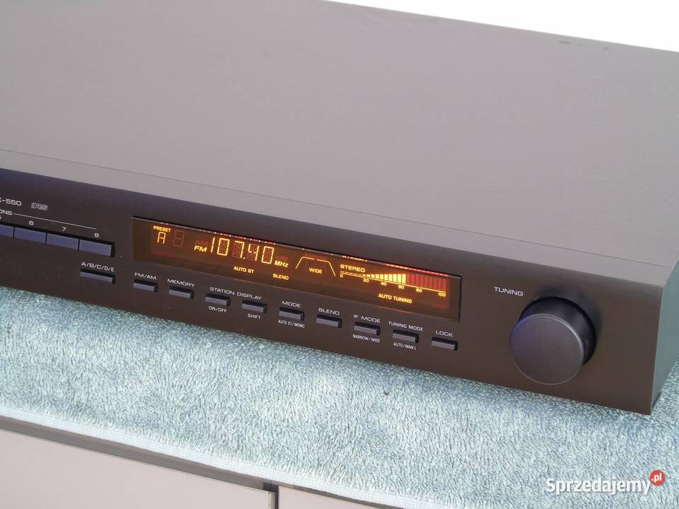Tuner radiowy Yamaha TX550 sprawny i śliczny Jasło
